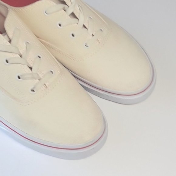 Tory Burch Murray off white lace-up sneakers women's size 10.5 - Picture 2 of 13